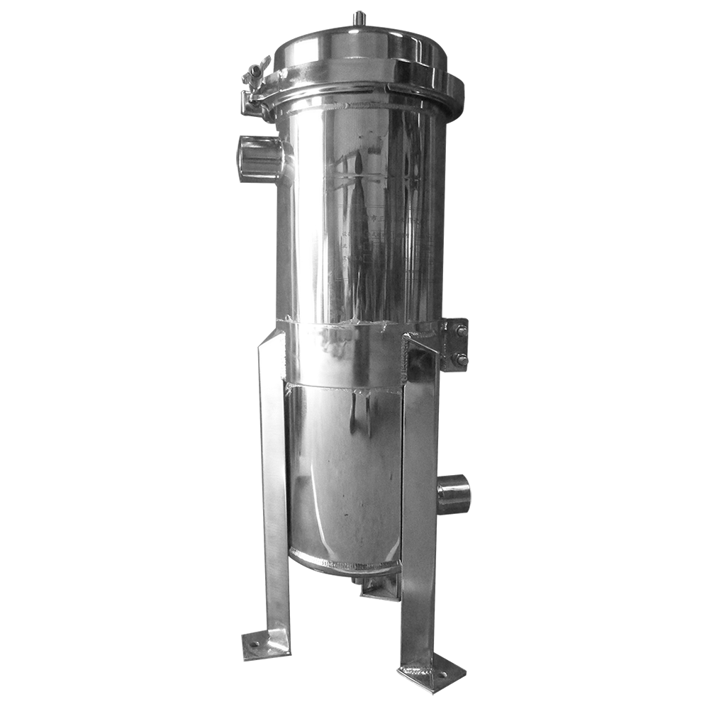 抱箍式单袋过滤器