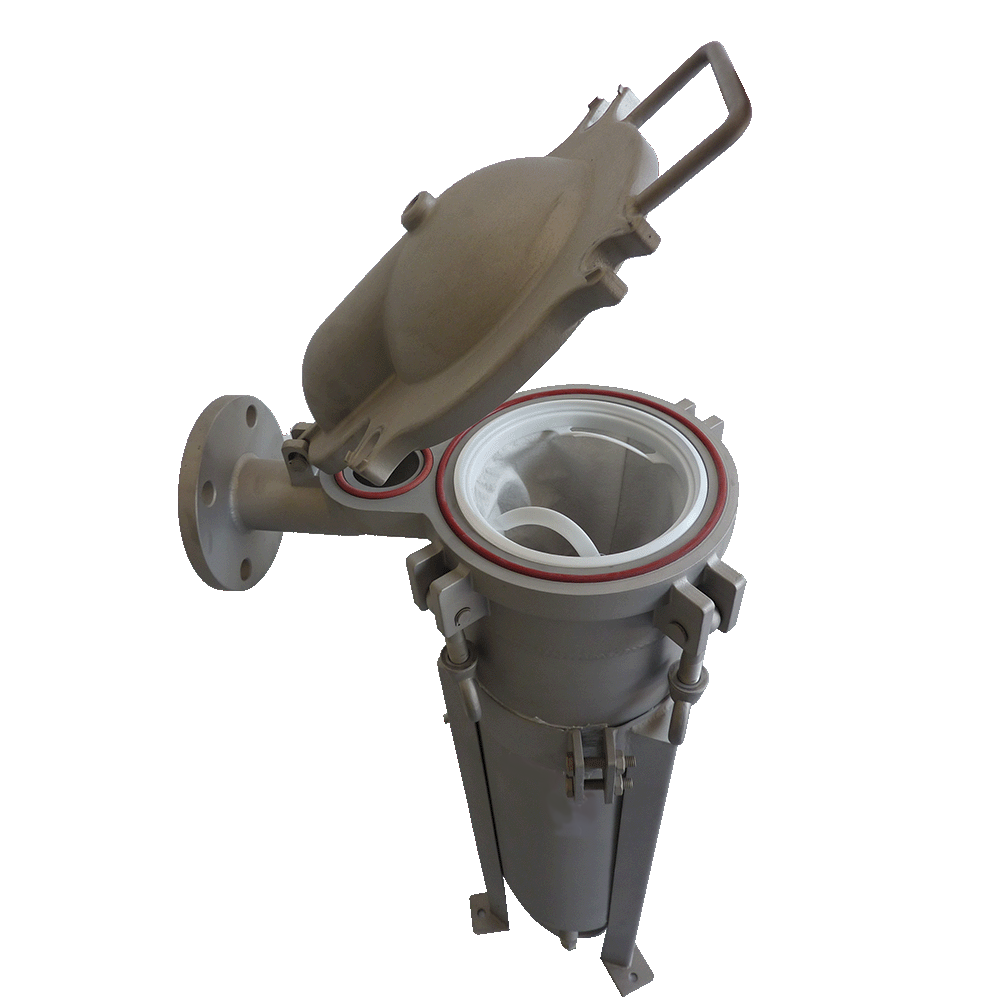 直径219浇铸顶入式单袋过滤器